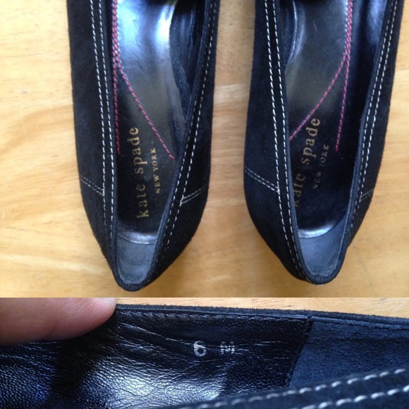 EUC Authentic Black Kate Spade Shoes Size US 6 ♠️ - Picture 4 of 8